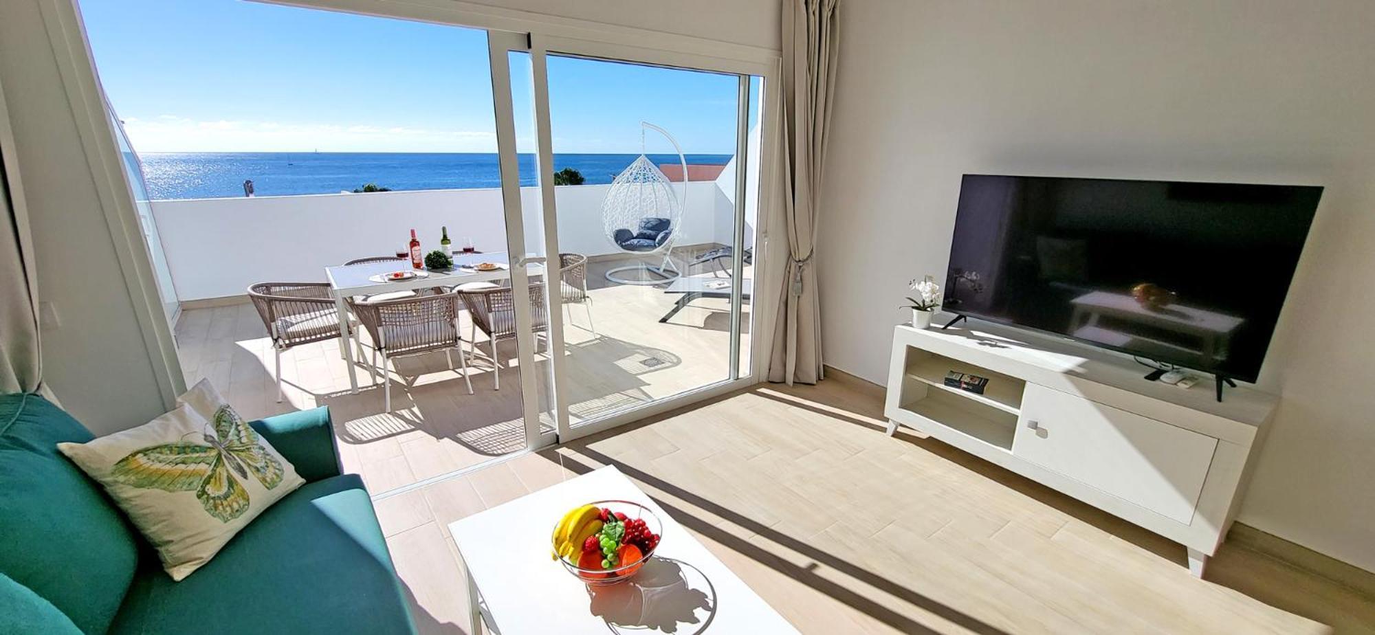 Ferienwohnung Ocean Sounds 2 Gran Tarajal Dış mekan fotoğraf