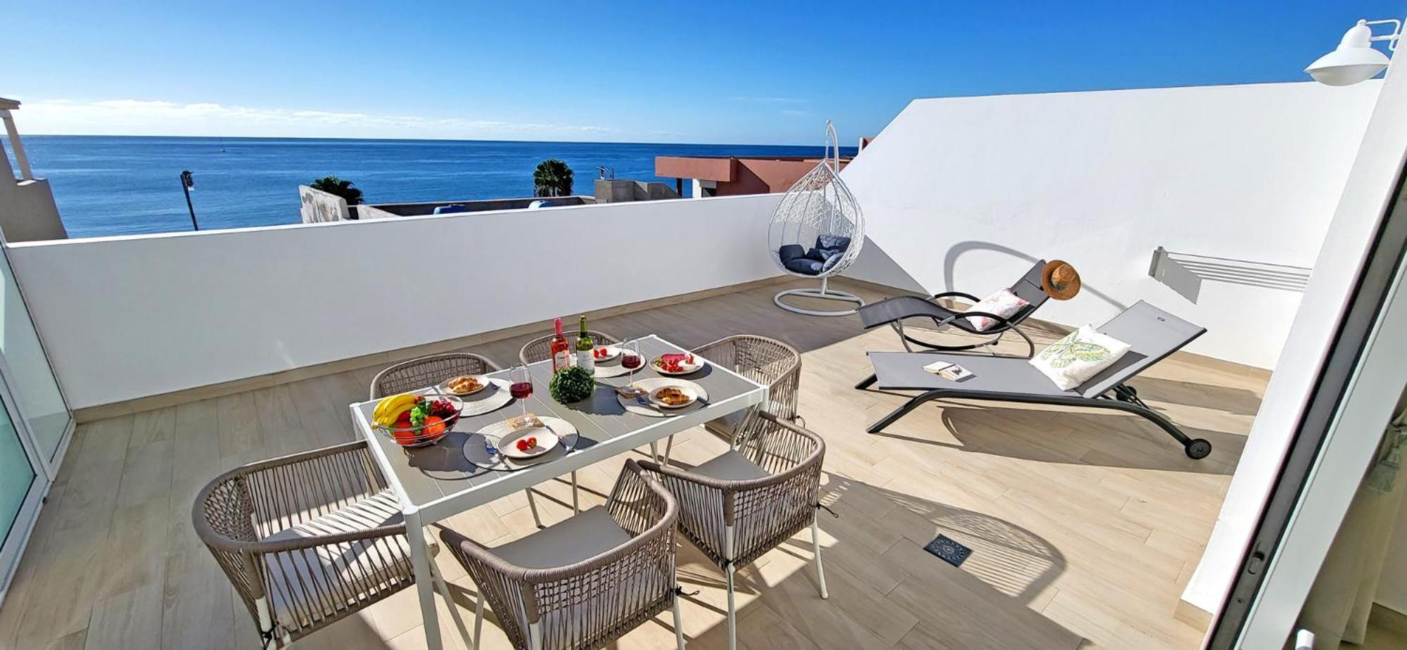Ferienwohnung Ocean Sounds 2 Gran Tarajal Dış mekan fotoğraf